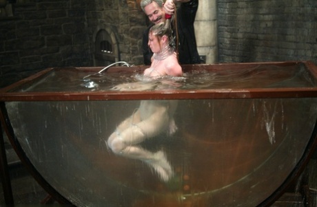 Water Bondage featuring Harmony Hot Images
