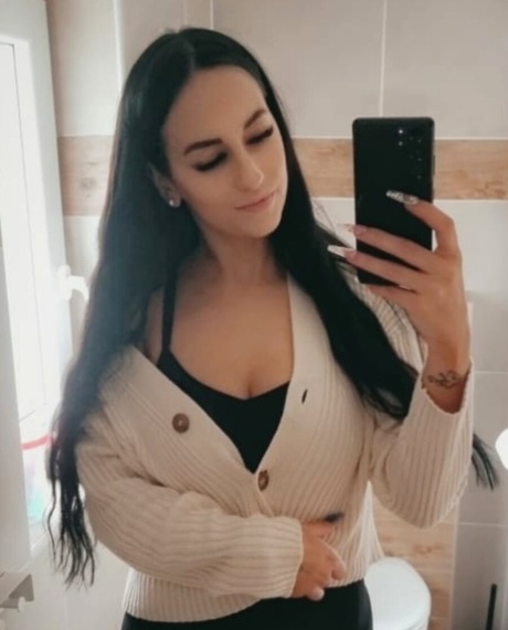 Glamorous babe teases with her big boobs in bralets in a sexy compilation